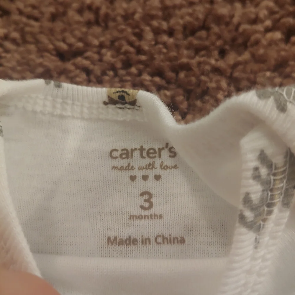 Carter's puppy dog onesie